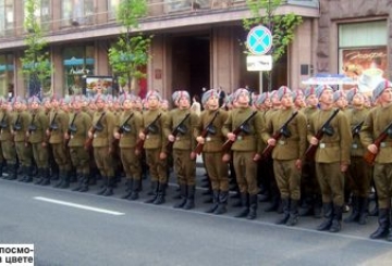 ВОЇНИ БРИГАДИ — НА СВЯТКОВОМУ ПАРАДІ