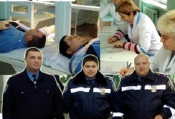 Працівники ДАІ здали кров постраждалим внаслідок ДТП