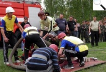 Змагаються юні пожежники