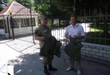 Бійці 30-ї бригади отримали у подарунок бронежилети