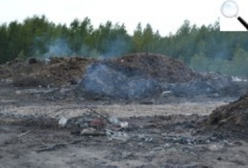 Горять торфяники, ліси та поля