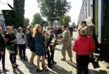 Повернулися у відпустку із зони АТО наші бійці