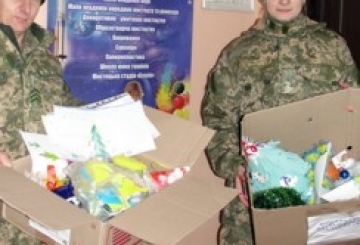 Акція «Новорічне вітання захиснику»