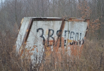 В’їзний «пеньок» замість знака: ставити «Новоград-Волинський» чи почекати на «Звягель»?