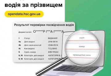 Перевірити водійське: додано параметр ідентифікації за прізвищем власника