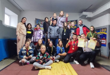 Команда звягельських важкоатлетів посіла друге місце на обласному чемпіонаті