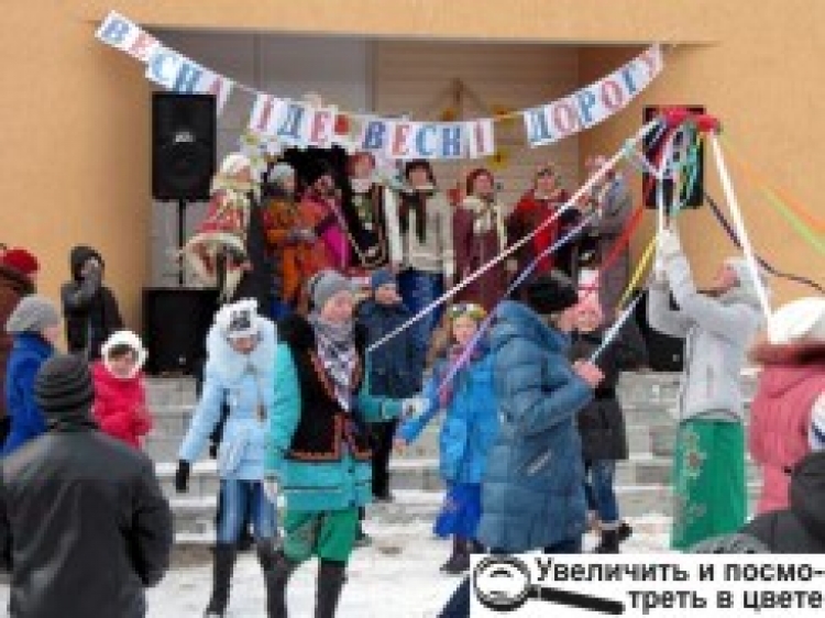 Гульськ зустрів Масляну козацькими боями та метанням булави Котигорошка