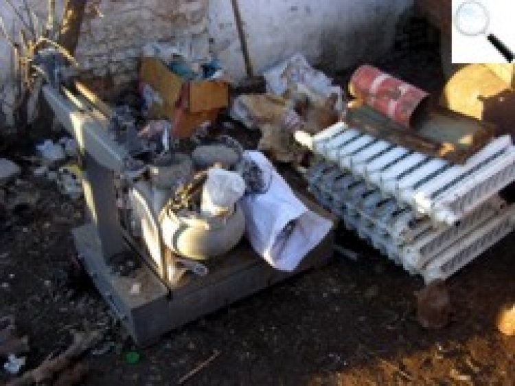 Викрито незаконний пункт прийому металобрухту в місті