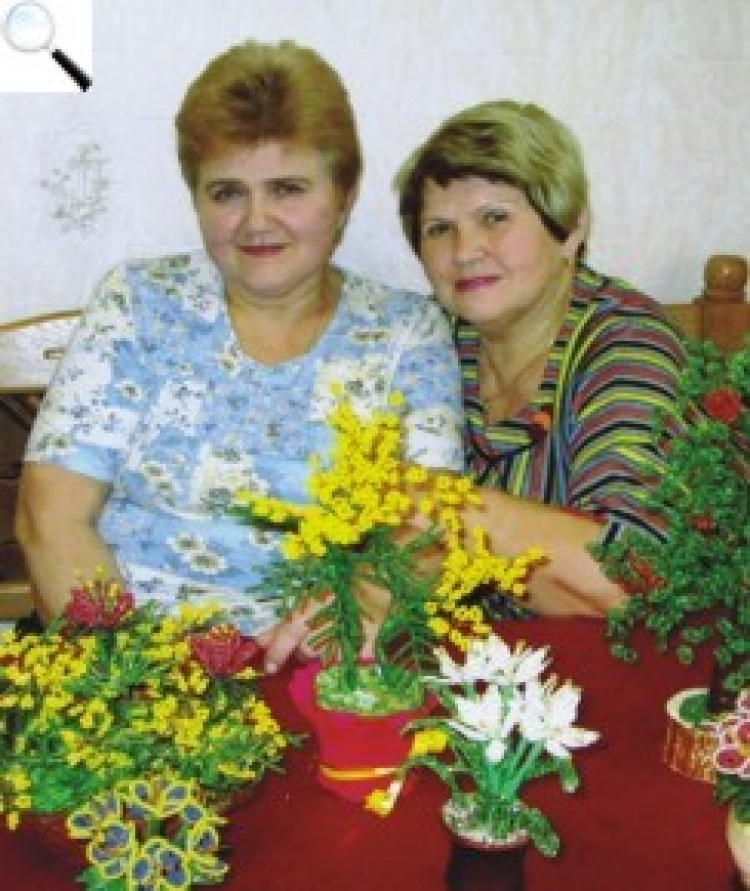 Діляться новинками з бісеру… по скайпу!
