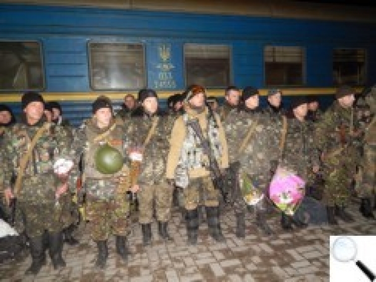 Новоград радо зустрів бійців 10-го батальйону