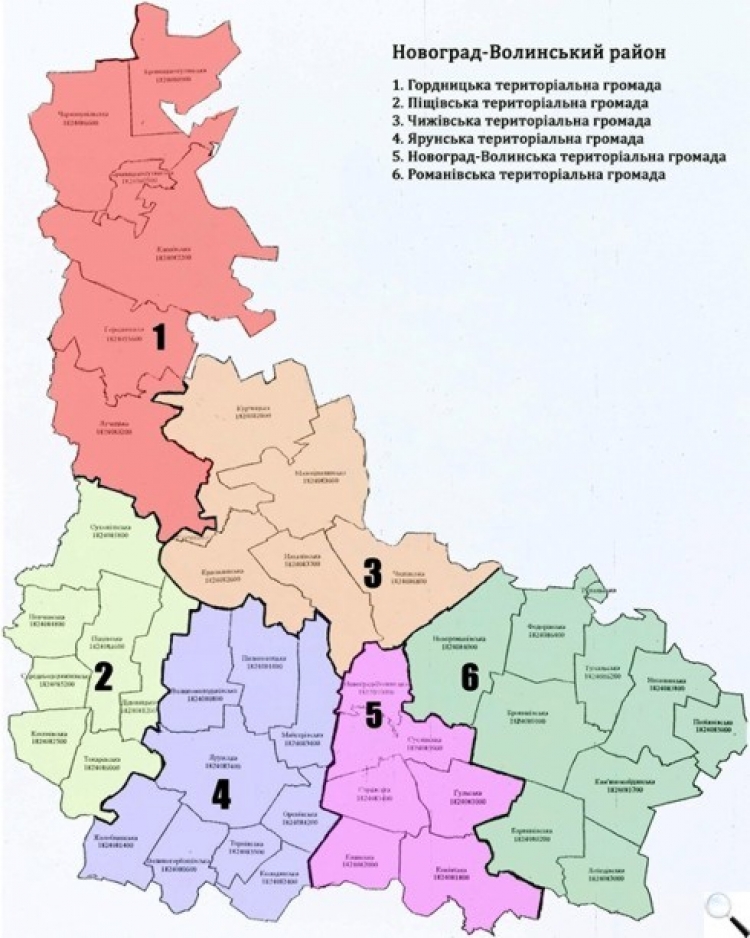 Усі населені пункти району об’єднають у шість громад?