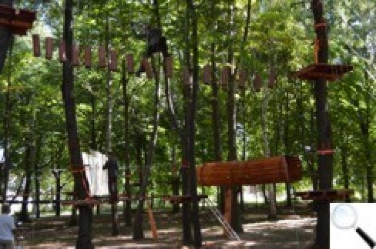 Захотіли «потарзанити»? Гайда у мотузковий парк! або Як у Новограді створюють свою країну розваг