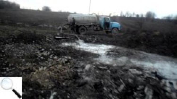 Забруднювачів річки впіймали «на гарячому»