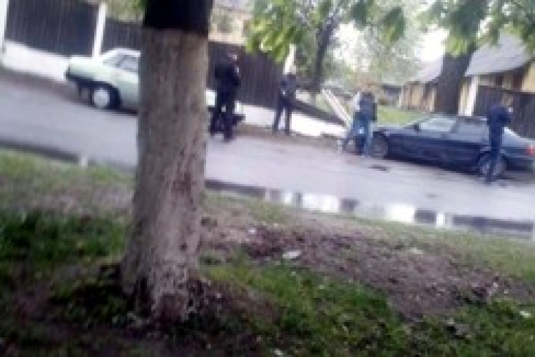 По вулиці Леваневського «БМВ» врізався у паркан
