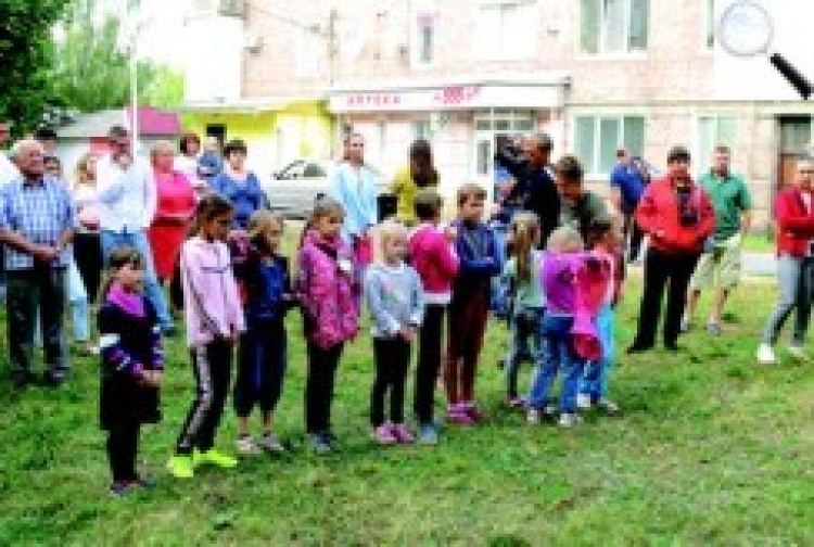 Нова ініціатива в «Зелених»: флешмоб зі збору коштів для дитячої спортивної зони