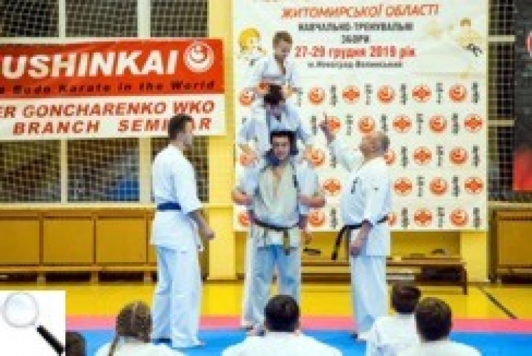 Спекотна зима звягельських каратистів