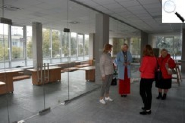 Приміщення «Прозорого офісу» готується до початку експлуатації