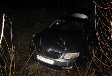 На Звягельщині нетверезий водій злетів у кювет, а травми отримав пасажир