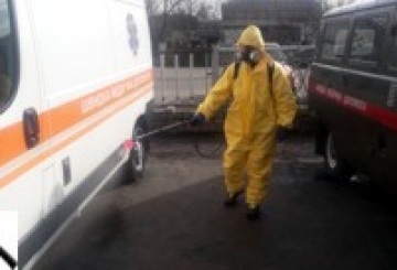 Рятувальники Житомирщини продовжують санобробку об’єктів різного призначення