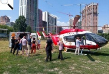 9-річного хлопчика з тяжким вогнепальним пораненням транспортували в столичну лікарню «Охматдит»