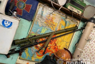 У жителів області вилучили кулемети, боєприпаси й вибухівку