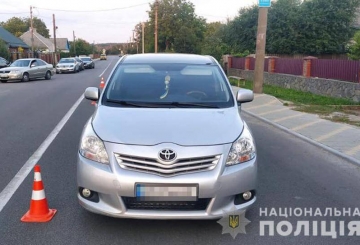 По вулиці Героїв Майдану в ДТП зазнала травм 8-річна дівчинка
