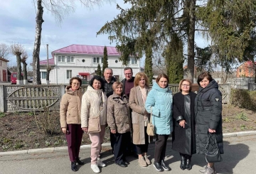 Відбулася робоча поїздка до м. Шепетівки: вивчали досвід опіки над людьми  похилого віку та паліативними хворими