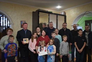 Подарунки від Першої леді Республіки Польща — дитячому будинку сімейного типу