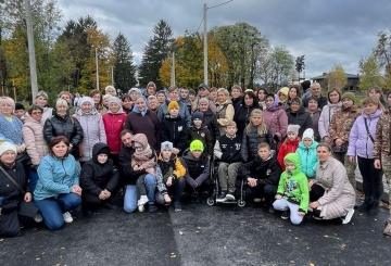 У Звягелі висадили алею калини  на честь загиблих воїнів
