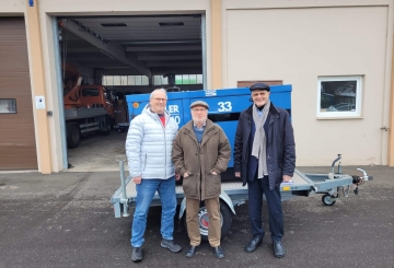 Подяка спільноті Ротарі-Клуб Людвігсхафен за надану Звягелю допомогу