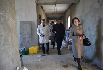 На якій стадії капітальний ремонт відділення комплексної реабілітації Новоград-Волинського міськрай ТМО