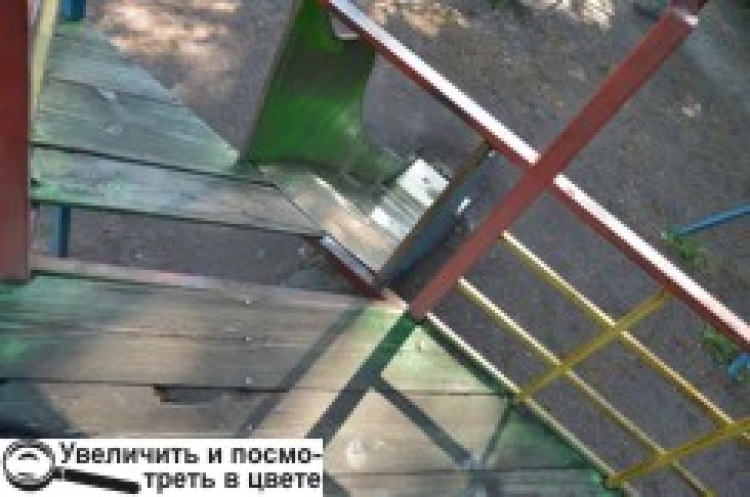 Дитячий майданчик — джерело небезпеки