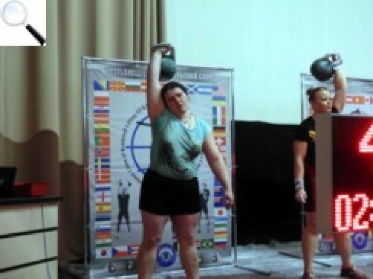 Вікторія Степанюк — володар кубка України з гирьового спорту!
