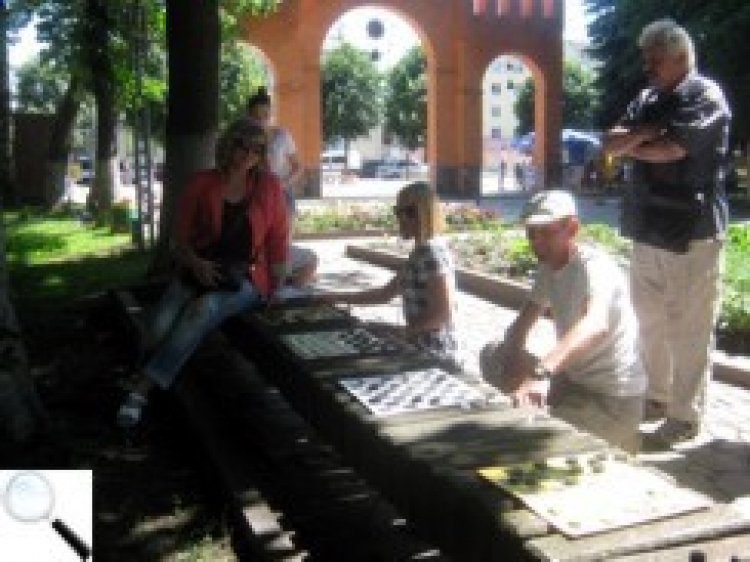 Шахи і шашки — на свіжому повітрі