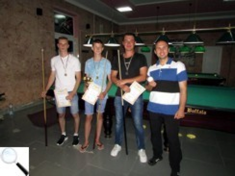 Відбувся перший міський турнір із більярду серед молоді