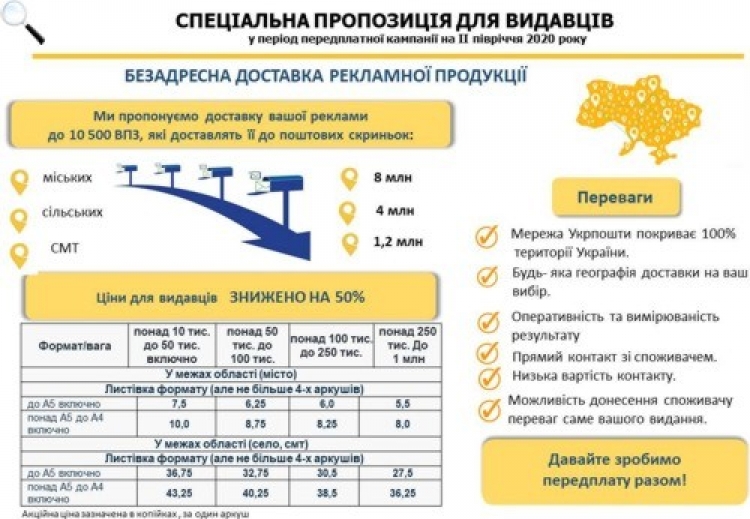Стартувала передплатна кампанія на II півріччя 2020 року!