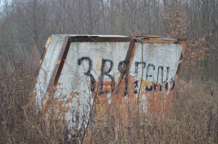 В’їзний «пеньок» замість знака: ставити «Новоград-Волинський» чи почекати на «Звягель»?