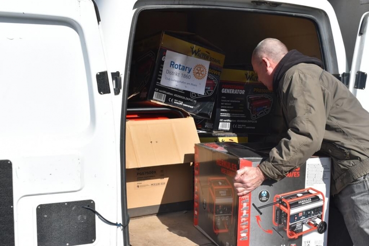 Гуманітарна допомога від Ротарі-Клубу Людвігсгафена-на-Рейні