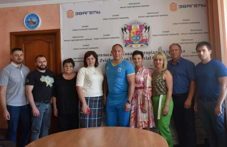 До Звягеля завітав олімпійський чемпіон Валерій Андрійцев